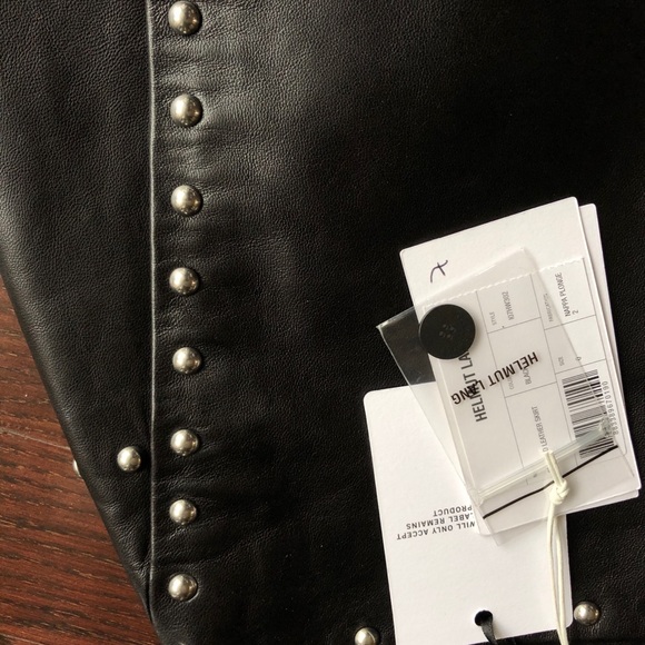 Studded leather skirt - Picture 5 of 5